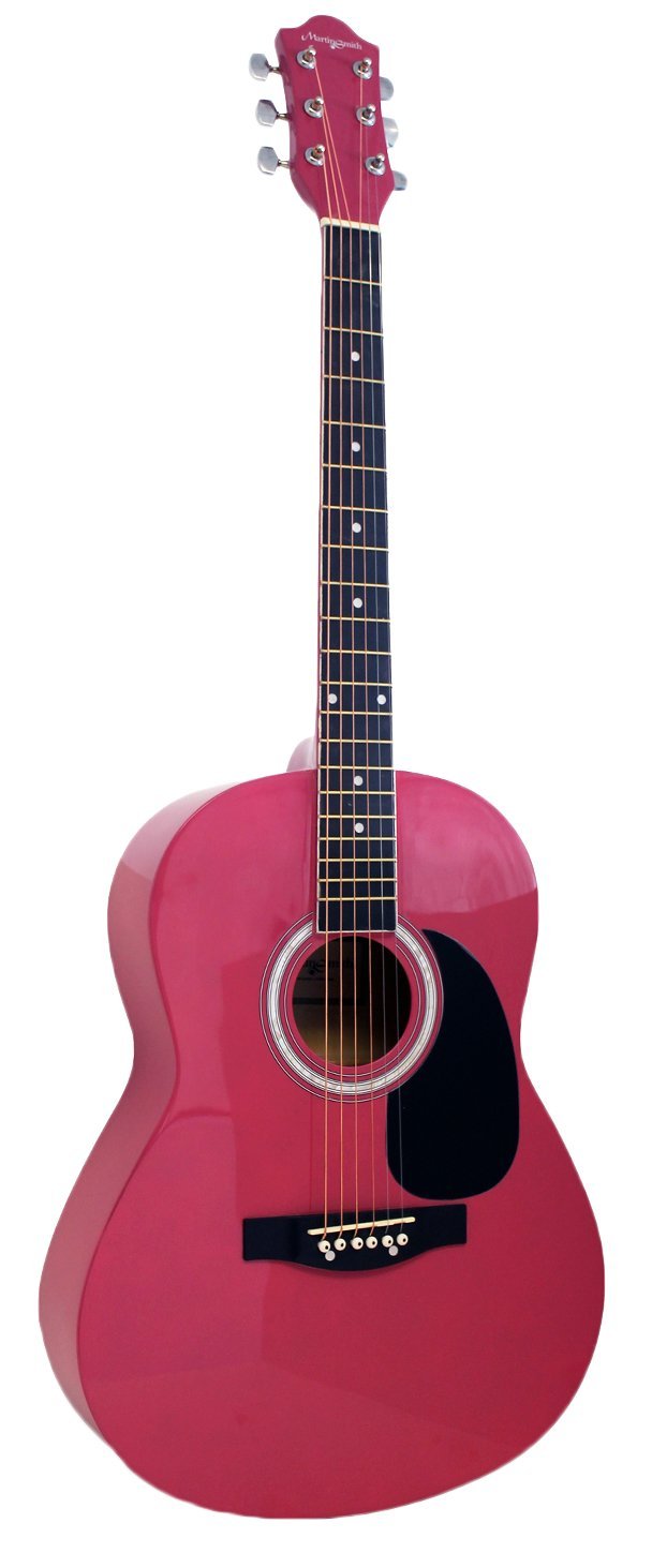 Martin Smith W-101-PK Full Size Acoustic Guitar with guitar stand